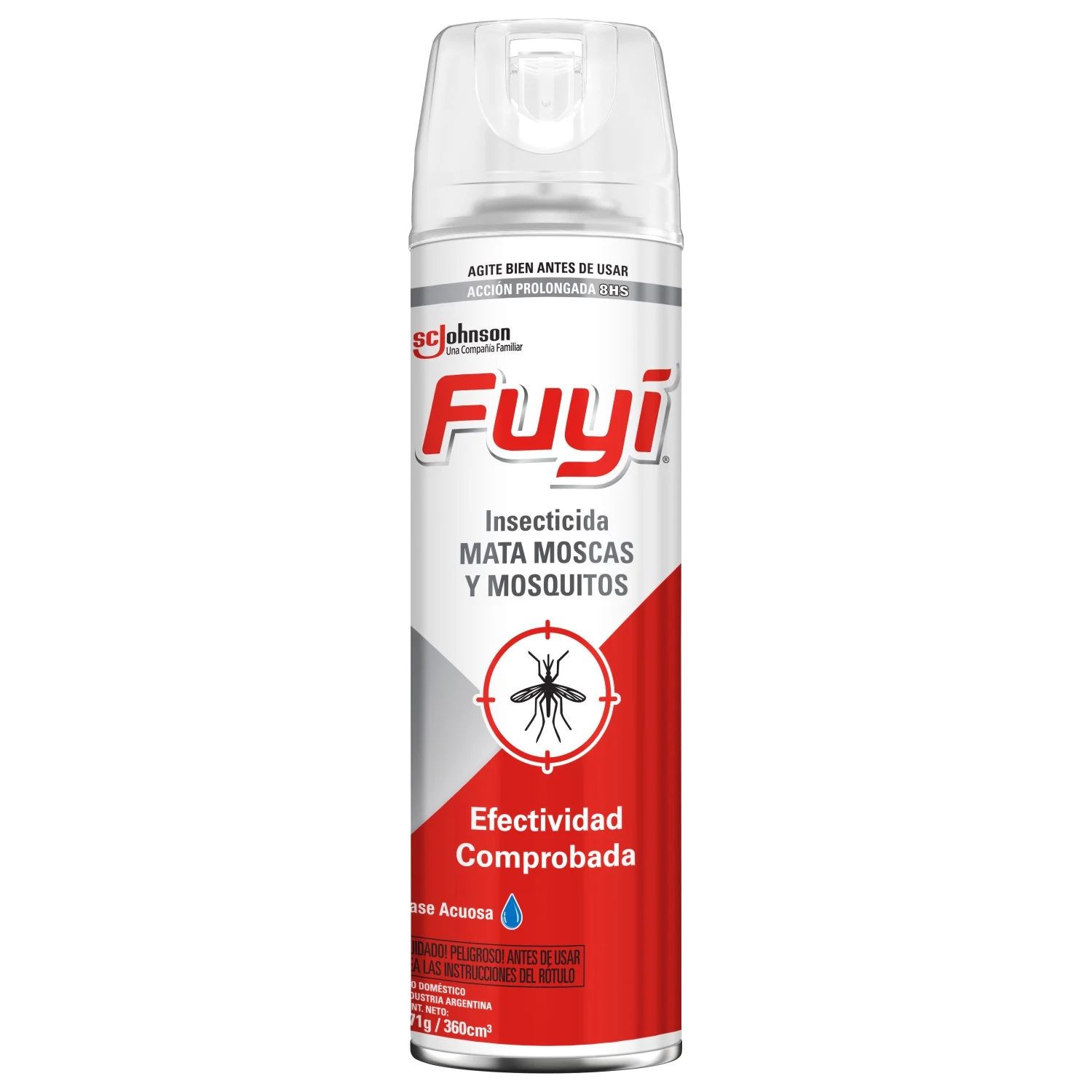 [58] Insecticida mata moscas y mosquitos 360CC Marca FUYI