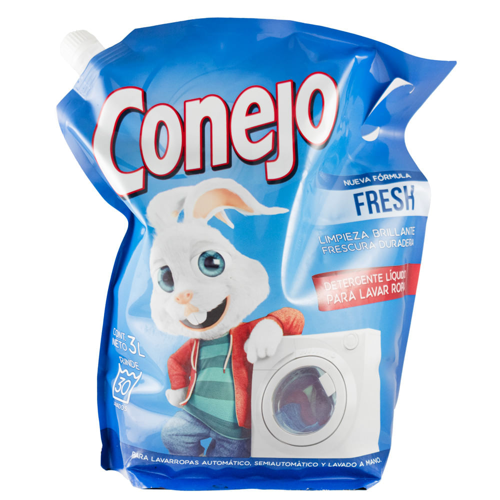 [83] Líquido de Ropa Marca Conejo 3L