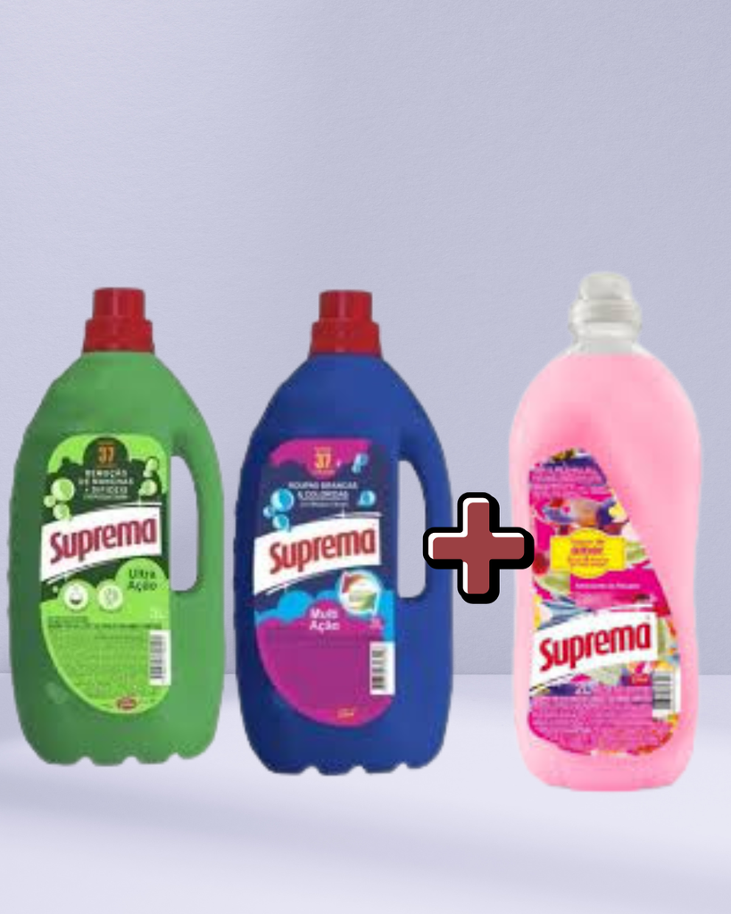 [92] Promo Suprema 2 Líquidos de 3L+ 1 suavizante 2L de Regalo