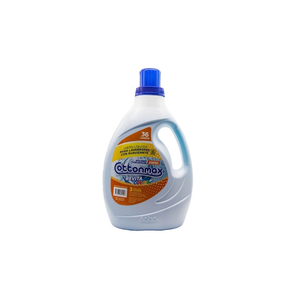 Jabón líquido de ropa Cottonmax 1L,3L (1L)